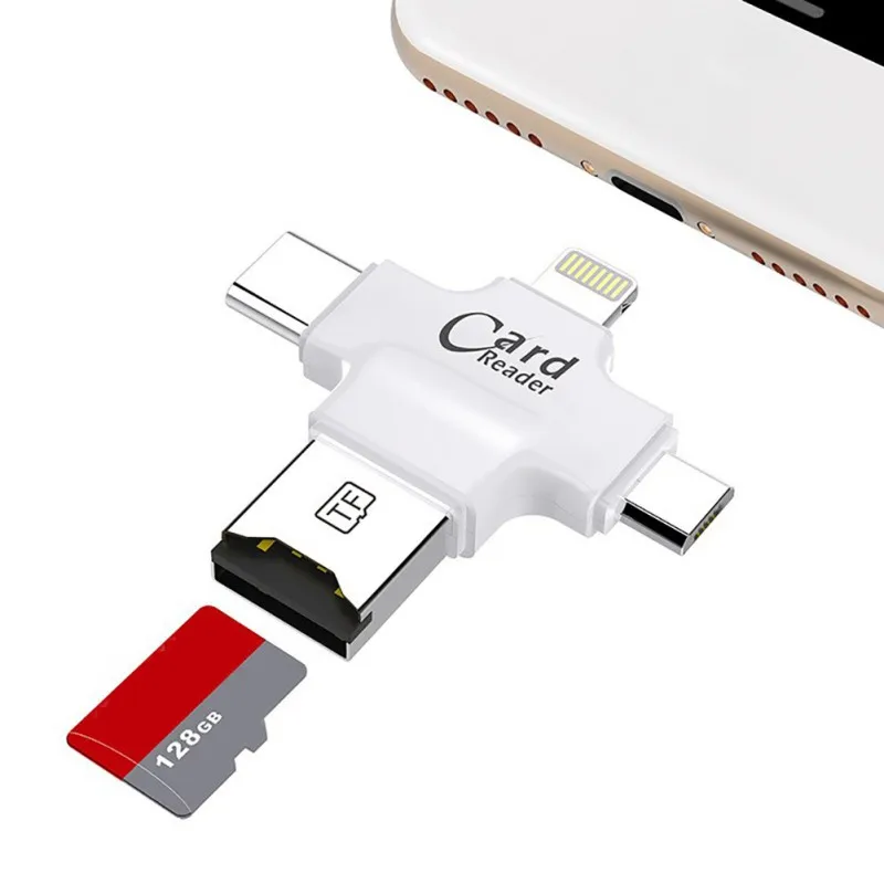 Type-C USB Micro SD кард-ридер Камера просмотра совместимый для iPhone/для iPad/для iPod |