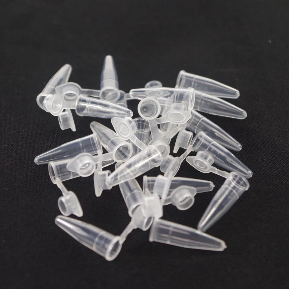 

Plastic test tubes centrifuge tubes 0.2ml V-bottom lot50