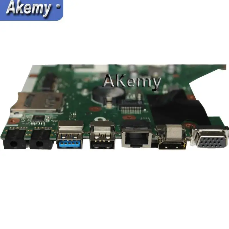 AK X55VD материнская плата для ноутбука For Asus X55V X55 тест оригинальная REV2.1/REV2.2 GT610M 2 Гб