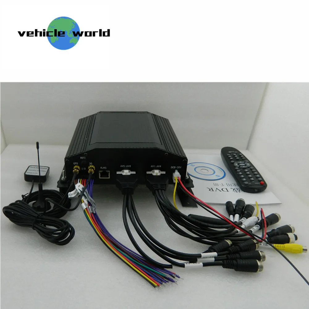 Школьный автобус прицеп грузовик такси автомобиль 8Ch AHD 720P HDD Мобильный DVR