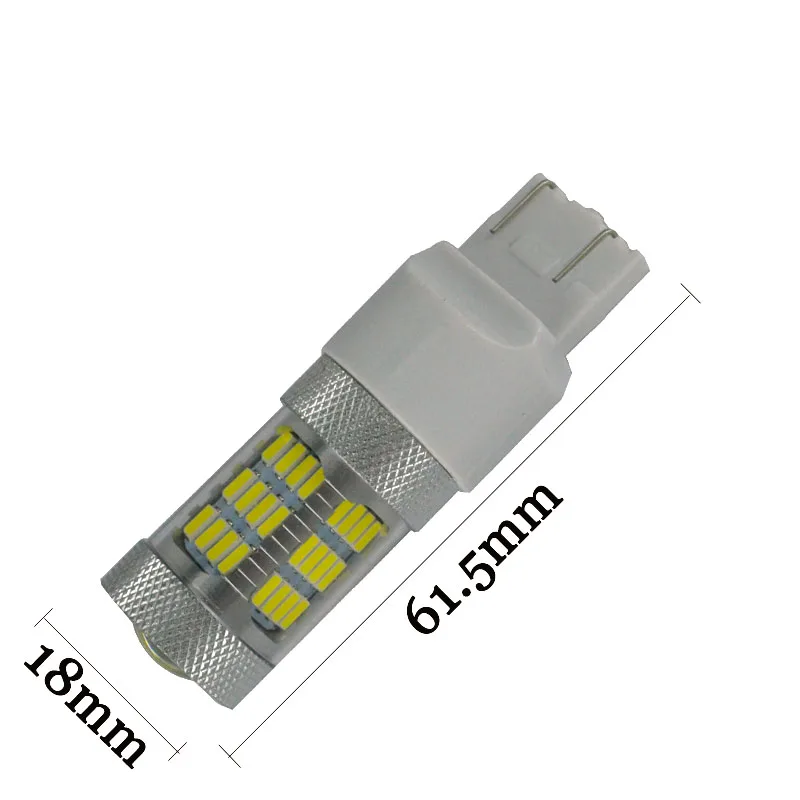 2 шт. супер яркие ДХО W21W T20 7440 56 smd 4014 levou Lente 7443 w21/5 w|w21w t20|t20 7440super bright |