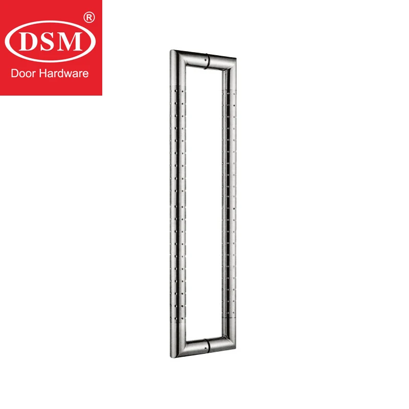 

Non-slip hand polishing hairline SUS304 stainless steel entrance door handle for glass/wooden/metal doors PA-110