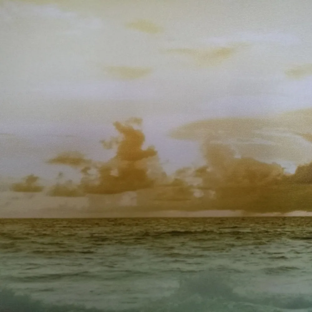 5 шт. холст акварельная живопись морская волна С закатом Настенная картина