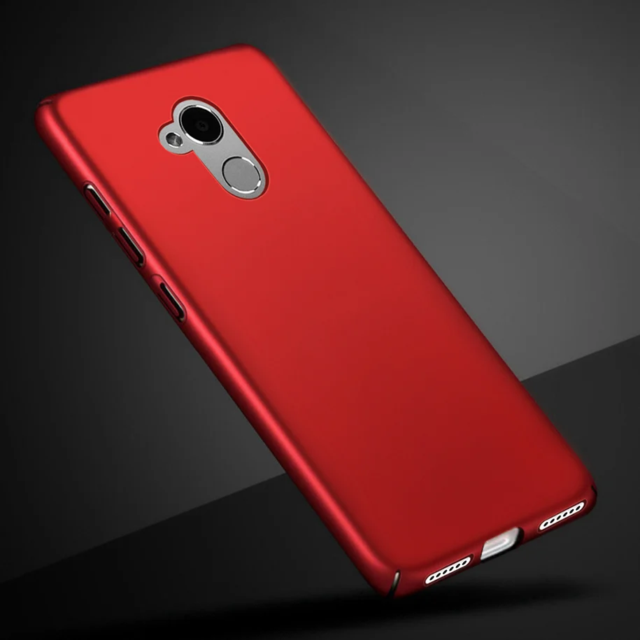 Red Чехол для huawei Honor 6A, матовый однотонный Твердый чехол для телефона из поликарбоната, для huawei Honor 6A, DLI-TL20, DLI-AL10, Противоударная сумка, 5,0 дюйма - Цвет: Red