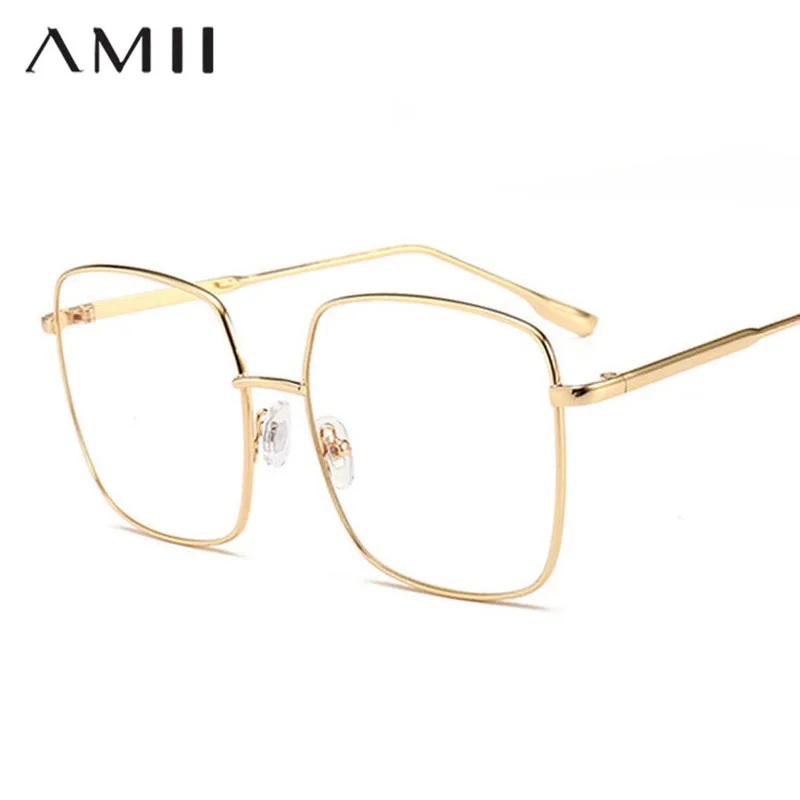 AMII Винтаж рамка зеркала 2018 Модные солнцезащитные очки Для женщин мужчин для