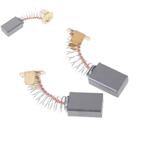 Миниатюрная дрель 15x10x6 мм, угольные щетки Замена для электрической мясорубки, 2 шт., запасные части для вращающегося инструмента электродвигателя