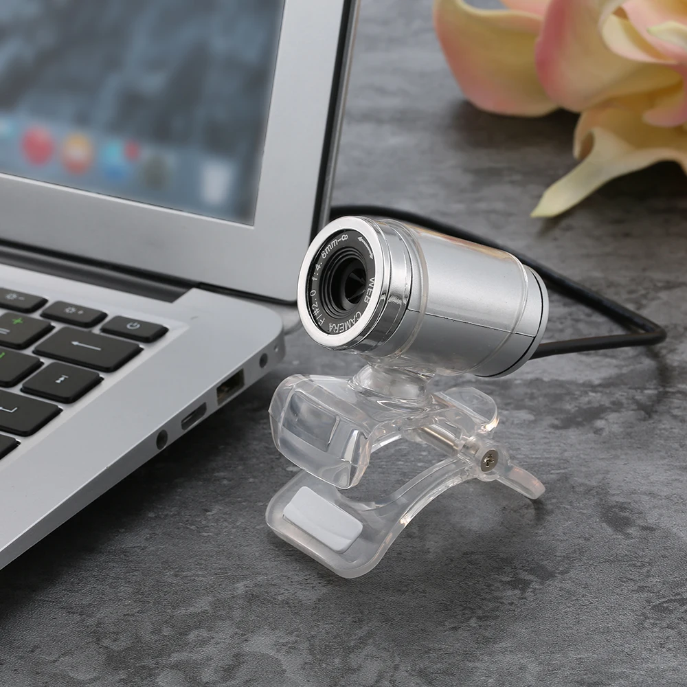 Веб-камера USB 2 0 5-мегапиксельная HD-камера веб-камера с микрофоном прищепка на 360