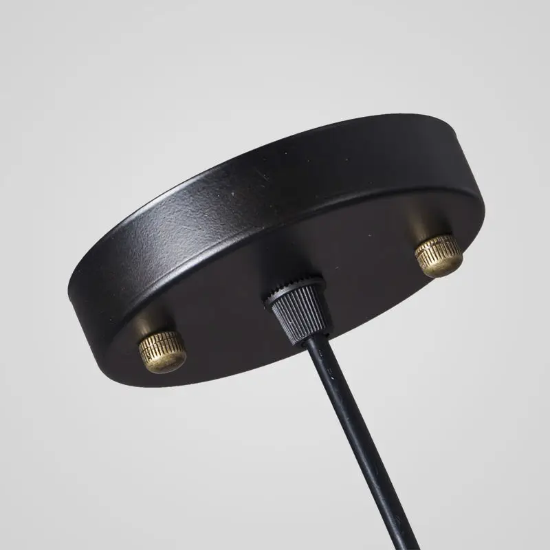 Loft northern American industrial country warehouse creative arts restoring ancient ways single head black dress droplight 22cm | Освещение