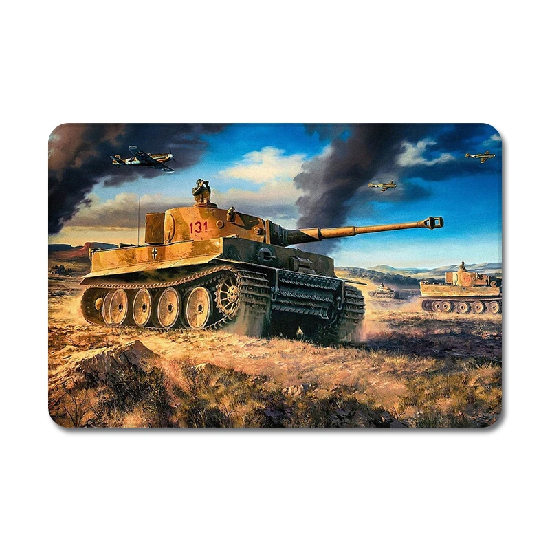 Strike of World War 2 WWII Tanks натуральный резиновый коврик для мыши Коврик ноутбука