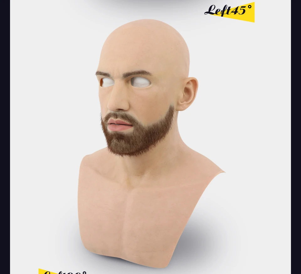 Realmaskmaster Силиконовые взрослые полный лицо маски предметы для вечеринок Фетиш Искусственная поддельная кожа Хэллоуин мужской латекс реалистичный