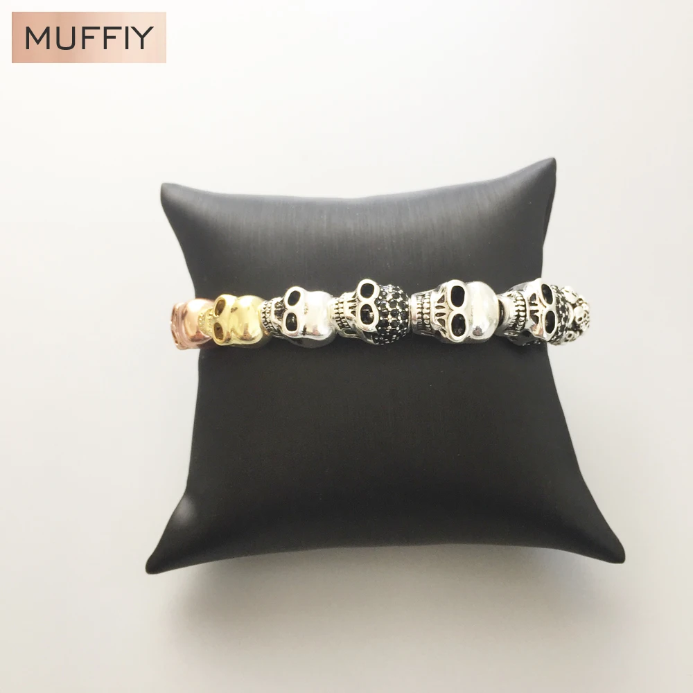 Очаровательные бусины с черепом Карма Европа 2017 совершенно новые хорошие