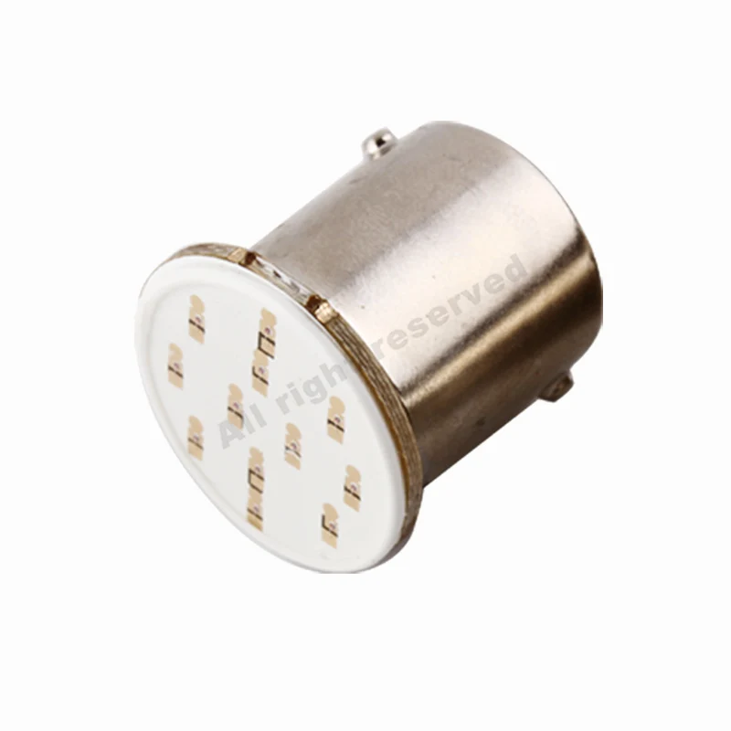 S & D P21W светодиодный COB 1156 BA15S R5W сигнальный светильник белый Янтарный Красный 12В