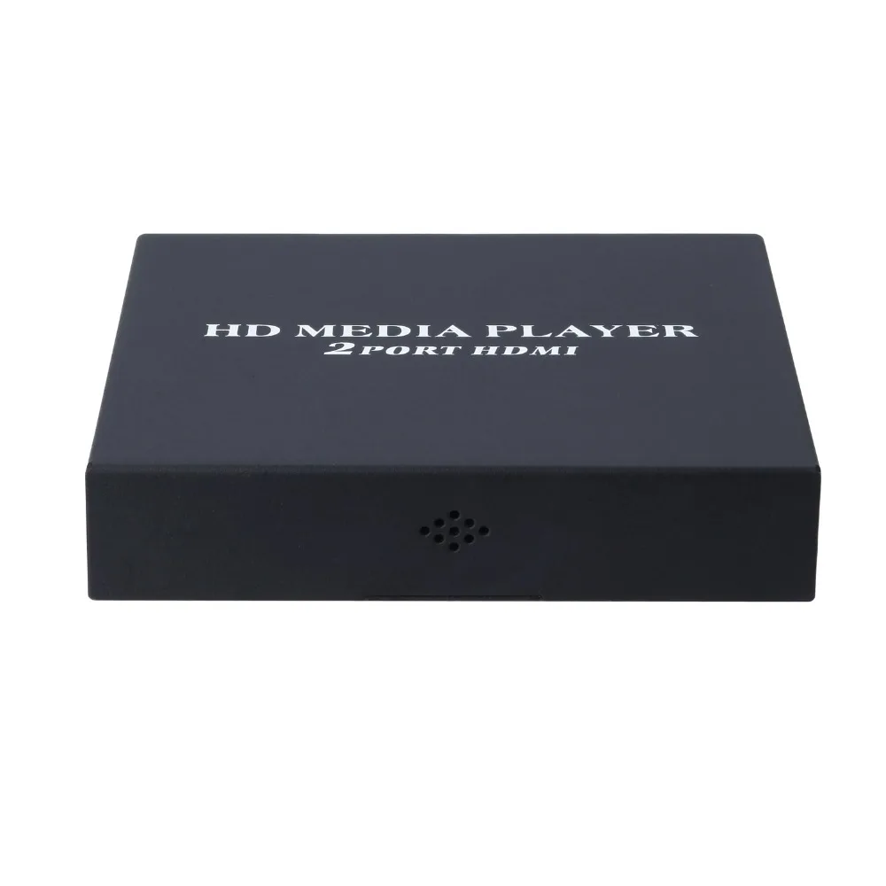 Новое поступление JEDX MP026 мультимедийный мини HDMI 1080P Full HD медиаплеер MKV RM SD USB SDHC MMC с