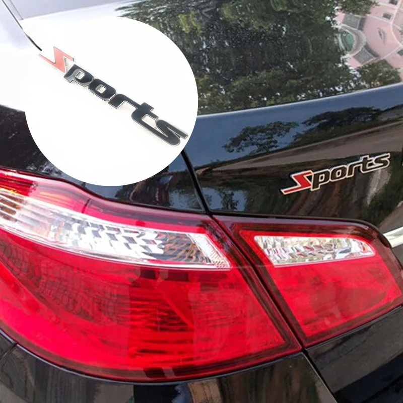 Стайлинг автомобиля 3D металлические спортивные наклейки для Honda CRV Accord Odeysey Crosstour