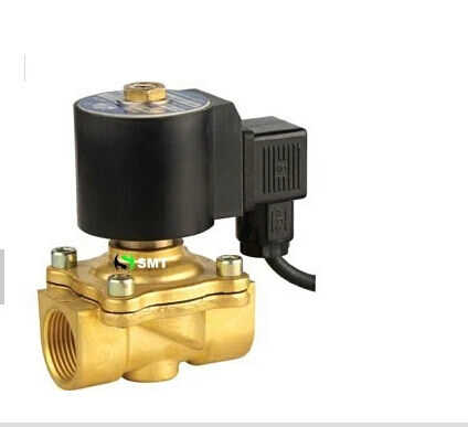 Бесплатная доставка DN50 2 дюйма нормально закрытый латунный материал под водой