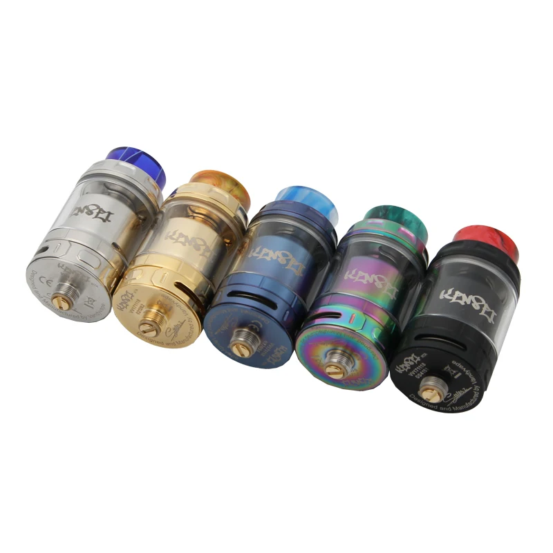 Аутентичные ВАНДИ VAPE kensei RTA 2 мл/4 мл дно вафельная воздуха регулируемое танк