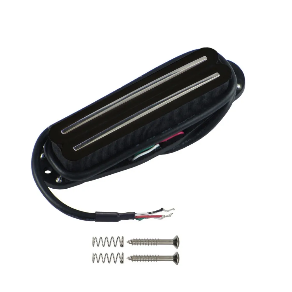 FLEOR 3 шт./компл. Dual Hot Rail Humbucker пикапы и ошеломленный полюс Alnico V гитара с одной