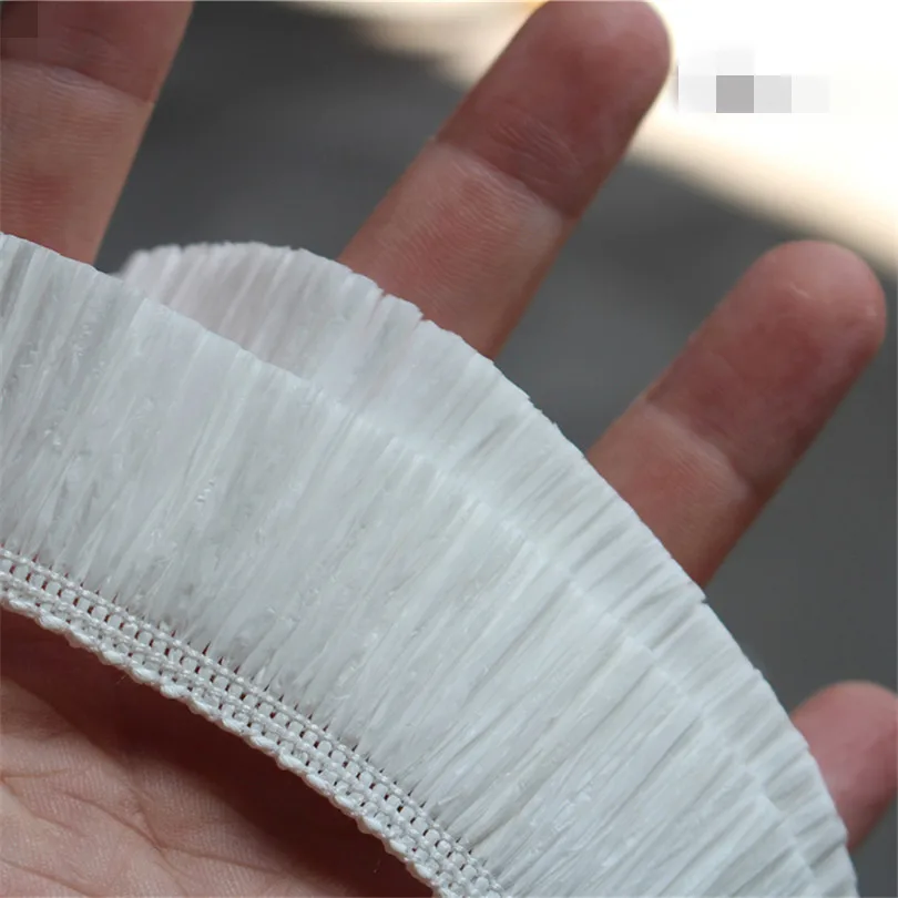 3cm*100cm/piece White lafite hay lace clothing accessories hand-woven with tassel designer diy materials | Дом и сад