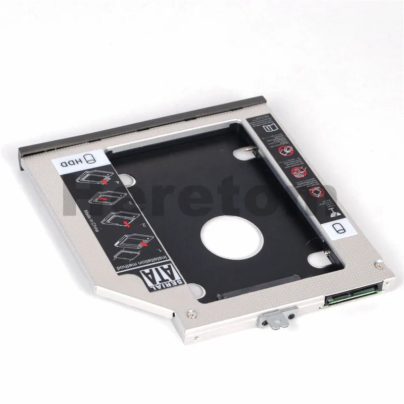 Алюминиевый Ноутбук Heretom 9 5 мм DVD диск для ноутбука Optibay 2nd Caddy HDD Lenovo ThinkPad T440P T540P