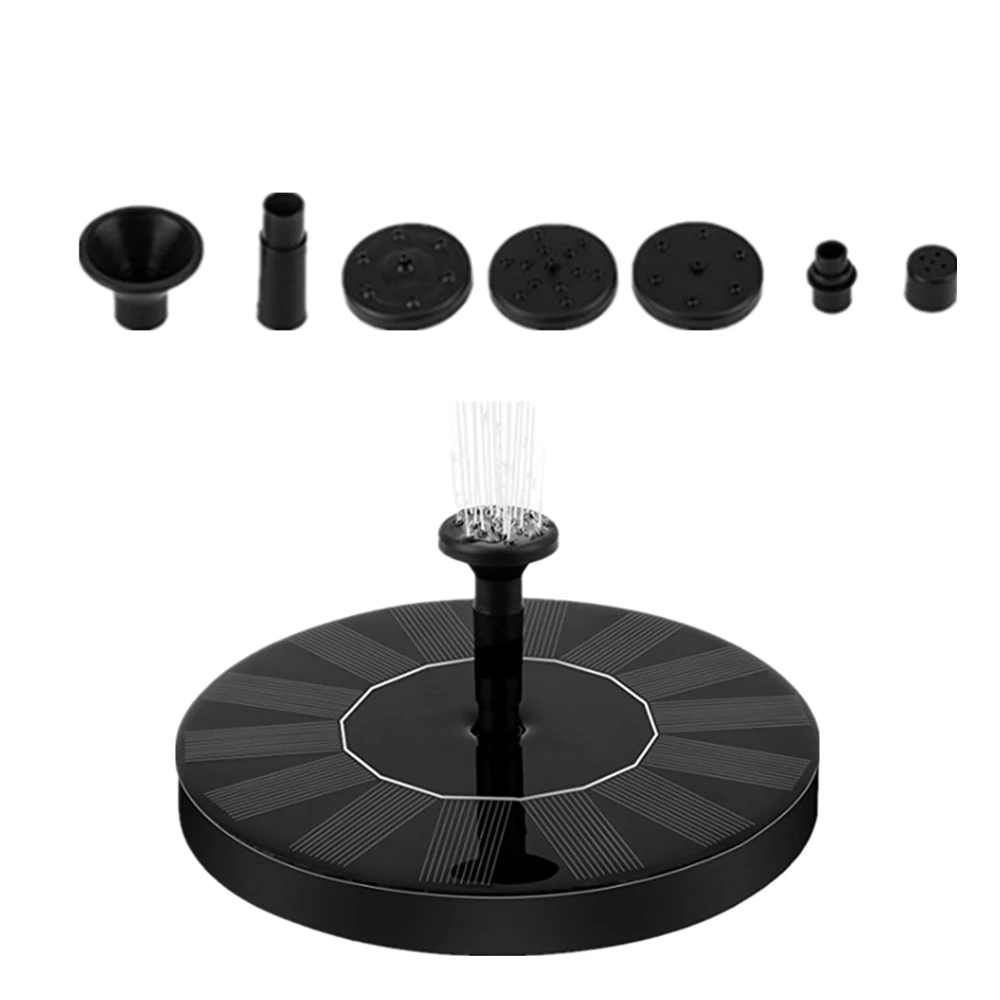 Солнечный водяной насос фонтан сад пруд панель питания Комплект Бассейн