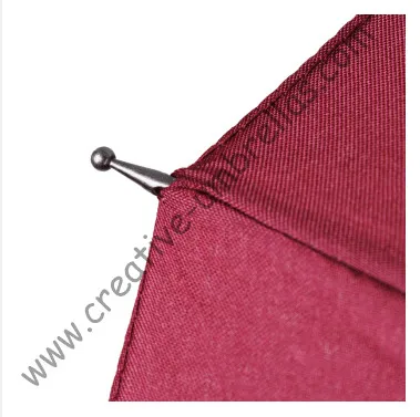 Мужские деловые прямые металлические зонты для гольфа черный вал и ребра