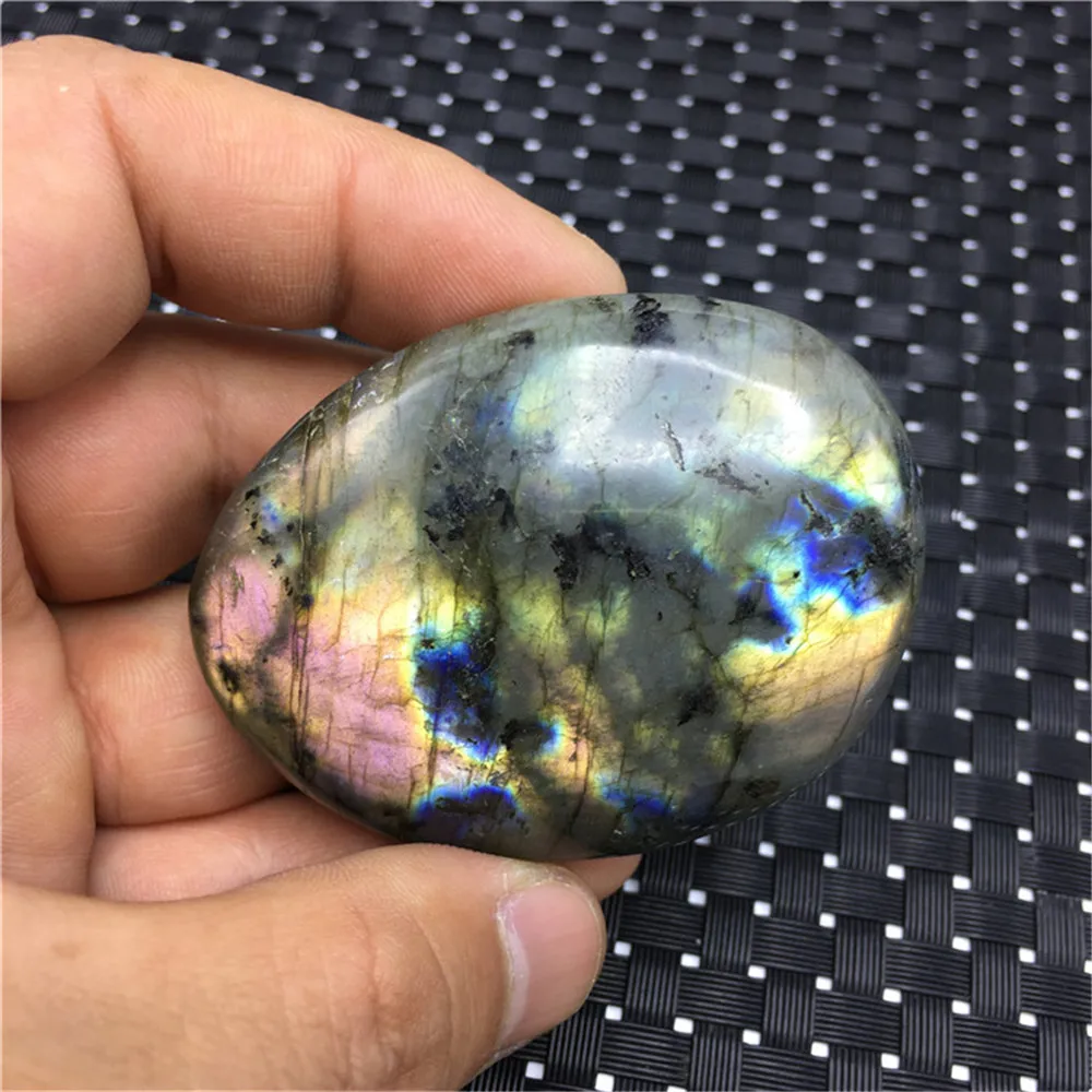 Druzy натуральный лабрадорит кристалл исцеление драгоценность забота терапия