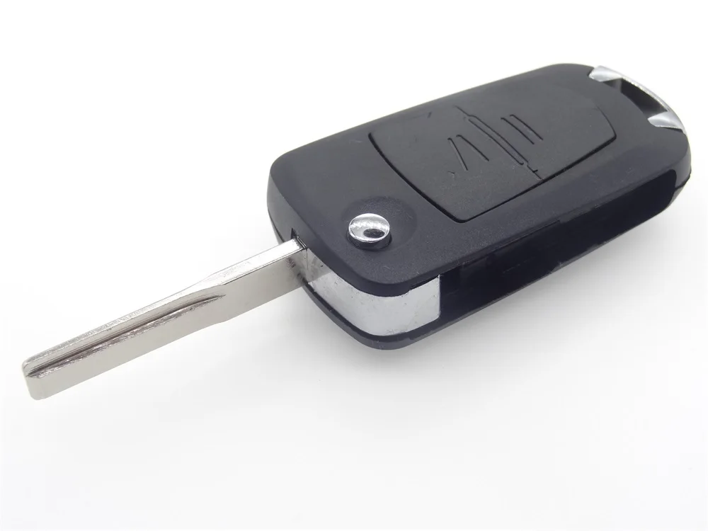 AUTEWODE New Flip REFIT Remote Key Shell fit for Opel Vectra Antigo Omega Suprema Agile Montana 2B HU43 BLADE Car key fob case | Автомобили