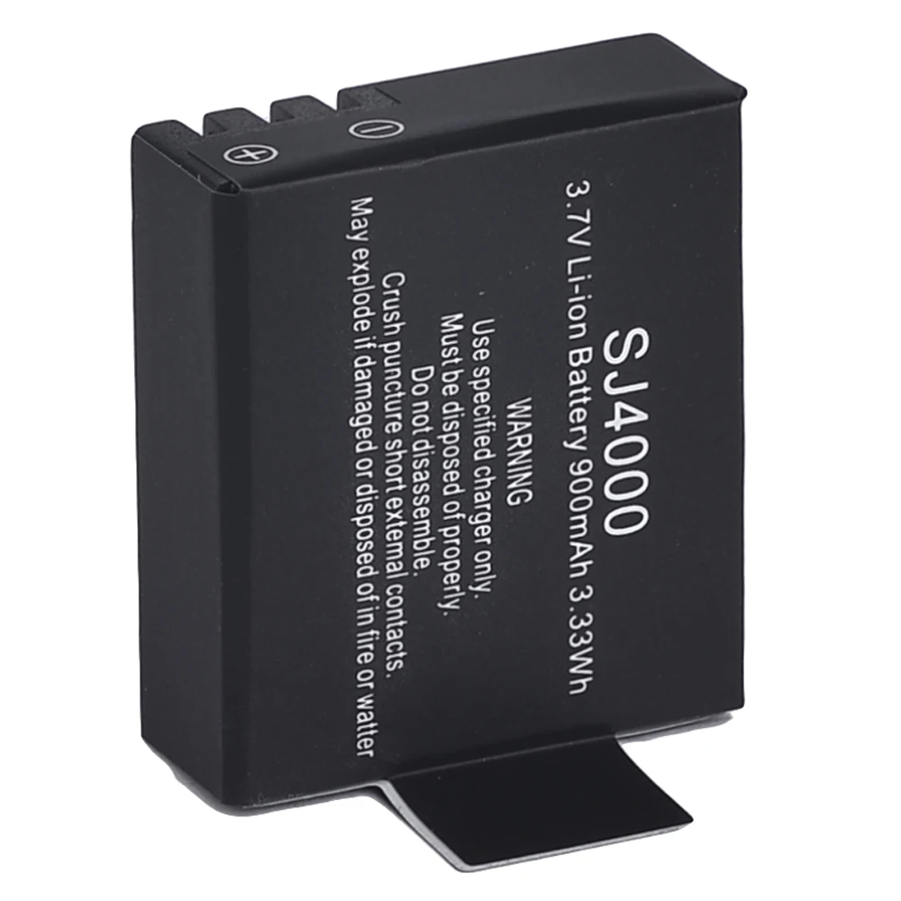 Топ 2x900mAh обновленный литий-ионный аккумулятор для SJCAM SJ4000 SJ6000 SJ5000 wifi + |