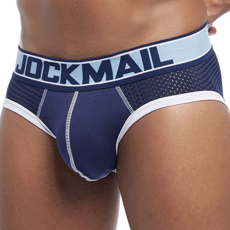 Трусы слипы Jockmail мужские пикантное нижнее белье трусы бикини сетчатые дышащие с