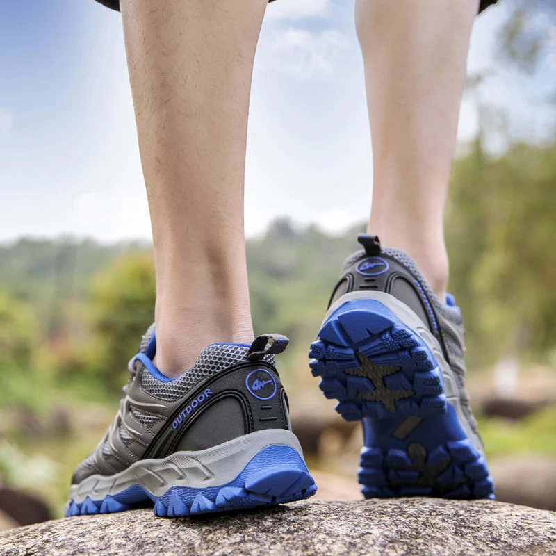 

GUDERIAN Spring Summer Mesh Breathable Walking Casual Men Shoes Sneakers Non-Slip Male Shoes Adult Footwear Zapatillas De Hombre