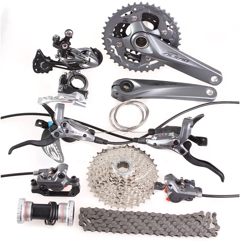 Shimano ALIVIO M4050 3x9 s 27 Скорость mtb Велосипедный Спорт список групп Переключатель