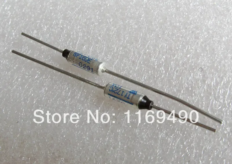 10 шт. термопредохранители SF169E 172C TF А 250 В|sf169e thermal fuse|thermal cutoffthermal fuse |