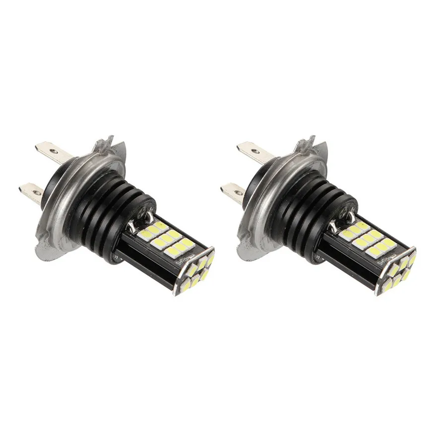 2 шт. H7 3030 24 SMD LED RGB Автомобильная фара противотуманная лампа Вт 6000 К Новая легкая
