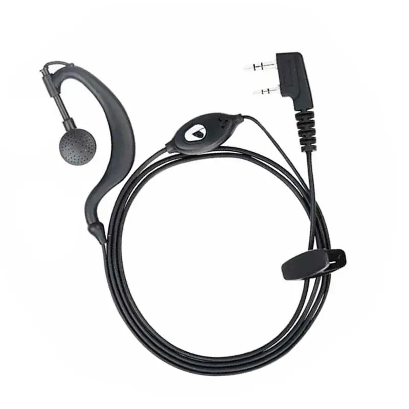 1 шт./5 шт. 2 контакта Walkie Talkie Earpiece 992 PTT Mic G Type наушники для BaoFeng UV5R Kenwood|Запчасти и