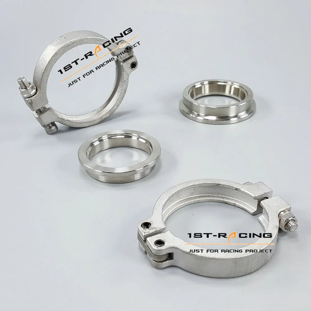 Впускной и выпускной клапан из нержавеющей стали Vband фланцы зажимы для TiAL MV R 44 мм