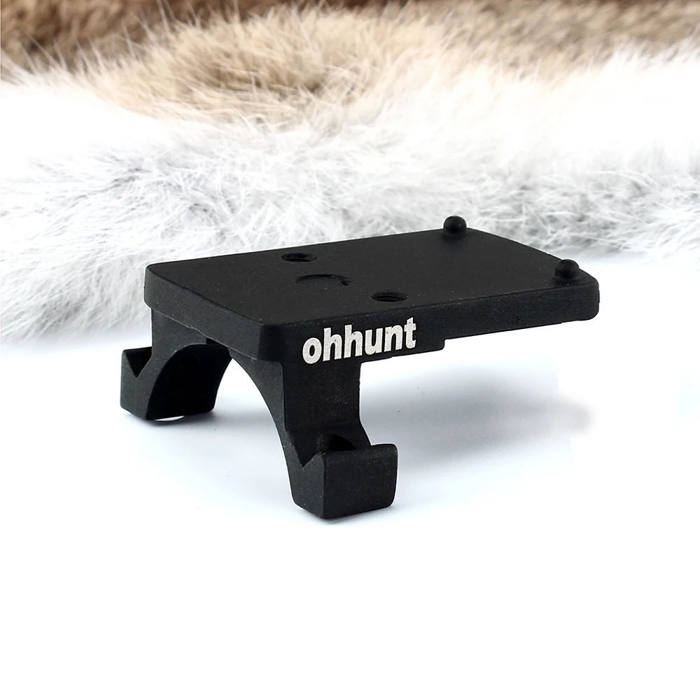 Оххант Тактический Ruggedized миниатюрный RMR красная точка Reflex Sight Mount база для