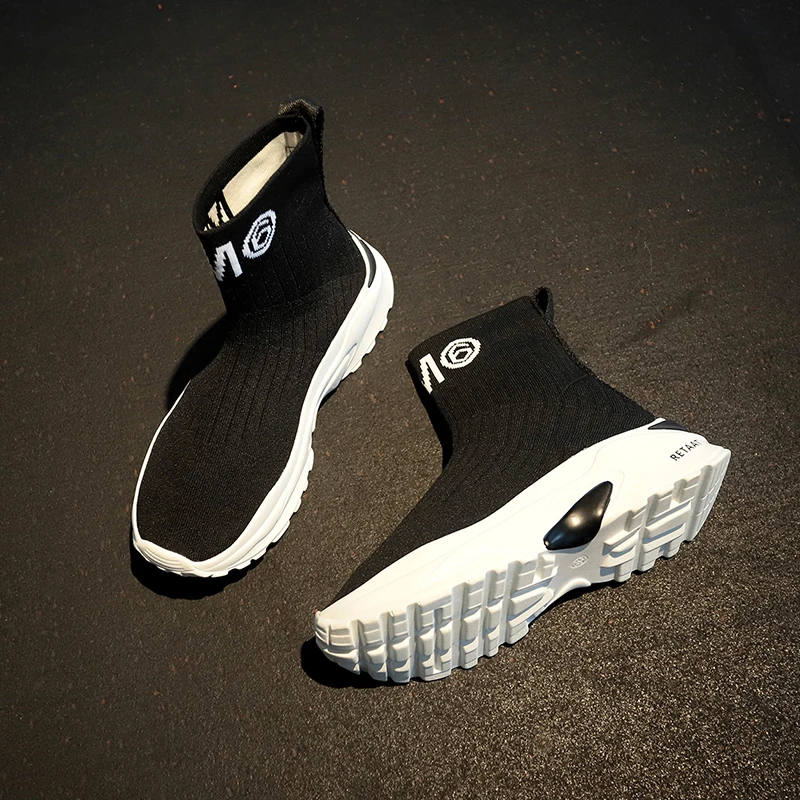 Ботинки носки Aphixta обувь женская увеличивающая рост на платформе полусапожки