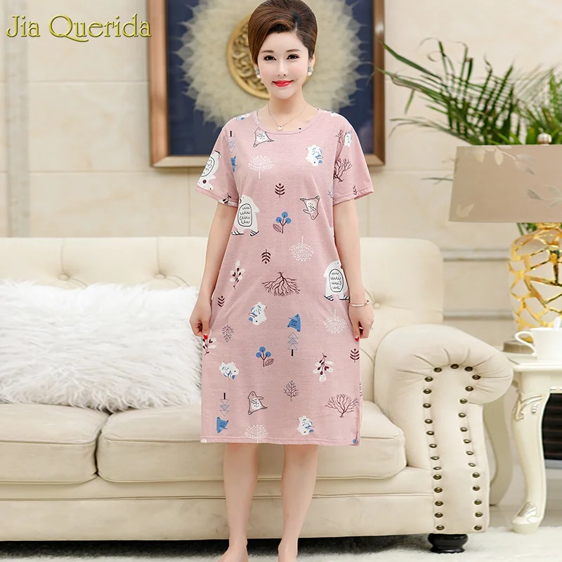 2019 летнее женское нижнее белье ночная рубашка хлопковые шорты платье для сна с