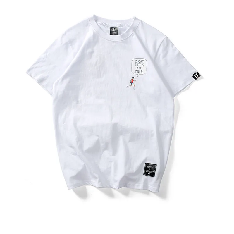 

BOLUBAO New Fashion Printing Men T-Shirts Summer Hip Hop Men's T Shirt Casual O-Neck Tops Tee Shirt Street Clothing