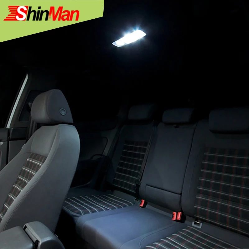 ShinMan 12X светодиодная автомобильная лампа подсветка для салона автомобиля Volkswagen MK4