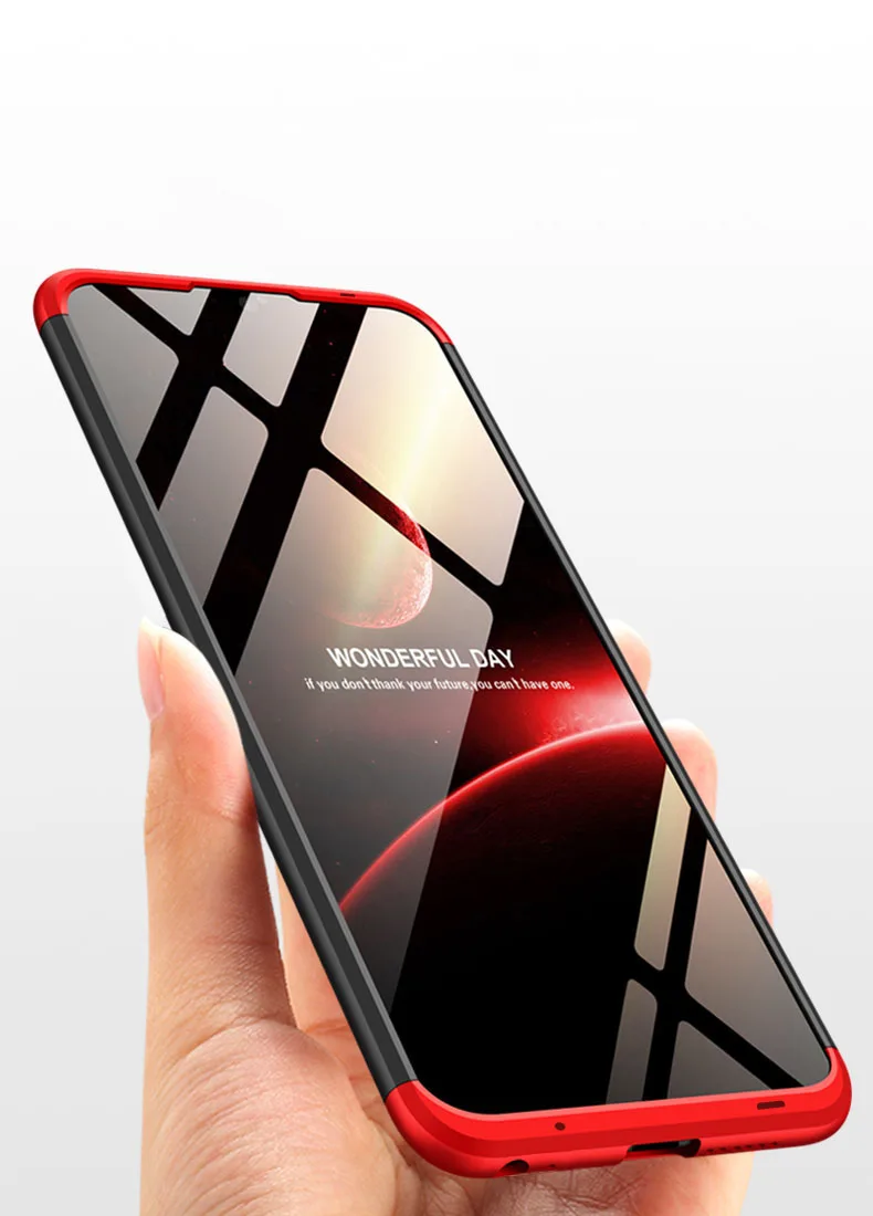 Новый чехол для Huawei P Smart 2019 роскошный жесткий пластиковый PSmart Dual 360 полный