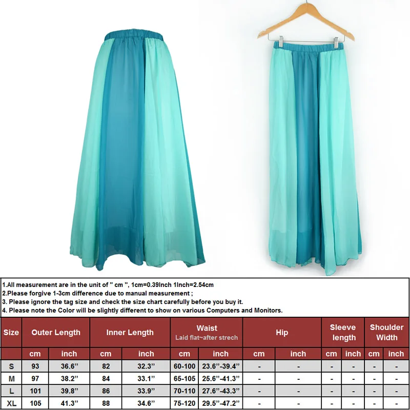 2018 Новое поступление богемная юбка женская летняя 2 функциональная длинная макси