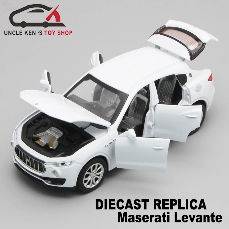 Diecast Levante Масштаб Модель автомобиля 16 см металлические игрушки для мальчиков в