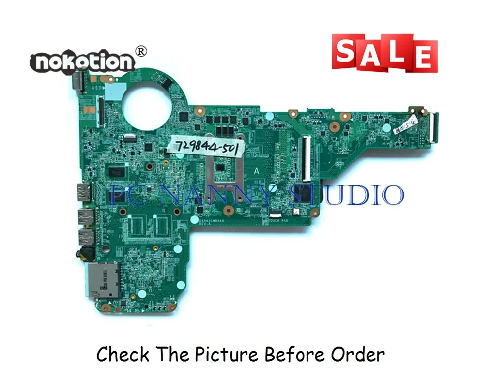 PANANNY 729844 501 для HP Pavilion 17 E030SV E материнская плата ноутбука HM76 i3 3110M DDR3