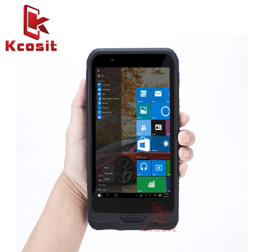 2018 карманный мини ПК мобильный компьютер Windows 10 6 дюймов Intel Cherry Trail Z8350 Bluetooth одна SIM