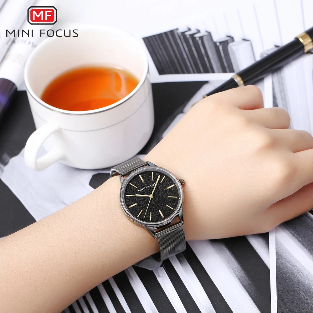 

MINIFOCUS Women Watches Top Brand Luxury Fashion Female Quartz Wrist Watch Ladies Clock Girl Relogio Feminino MF0044L.03