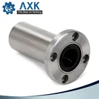 Бесплатная доставка LMF25LUU длинный тип 25 мм фланцевый линейный подшипник CNC линейная втулка