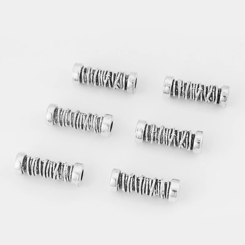 10 шт. Круглые Кожаные разделители для ювелирных изделий 5 мм|jewelry findings|slider spacerround