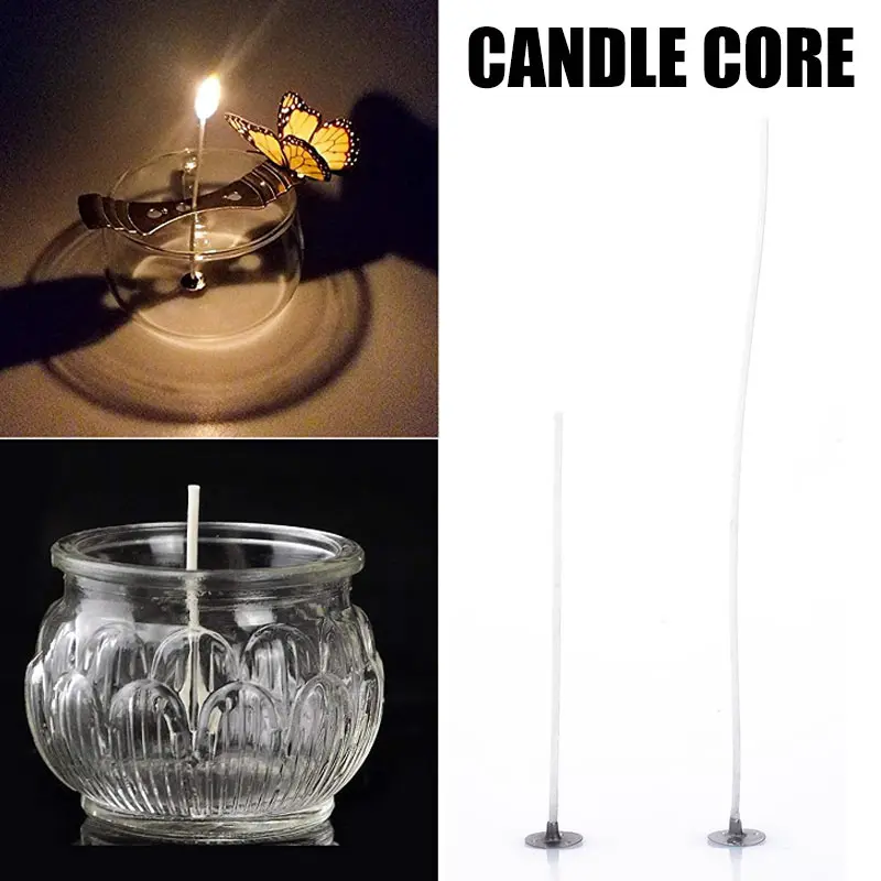 Хлопковая Электронная свеча wicks 100 шт./компл. DIY Поставки бездымного масла лампы