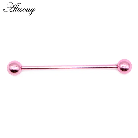 Серьги для пирсинга Alisouy из нержавеющей стали 1.6*38 мм